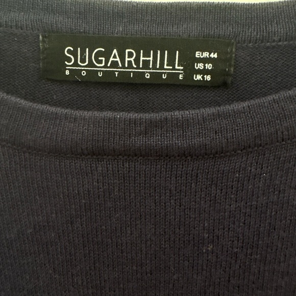 Sugarhill Navy Fox Crew Neck Sweater - Picture 2 of 6
